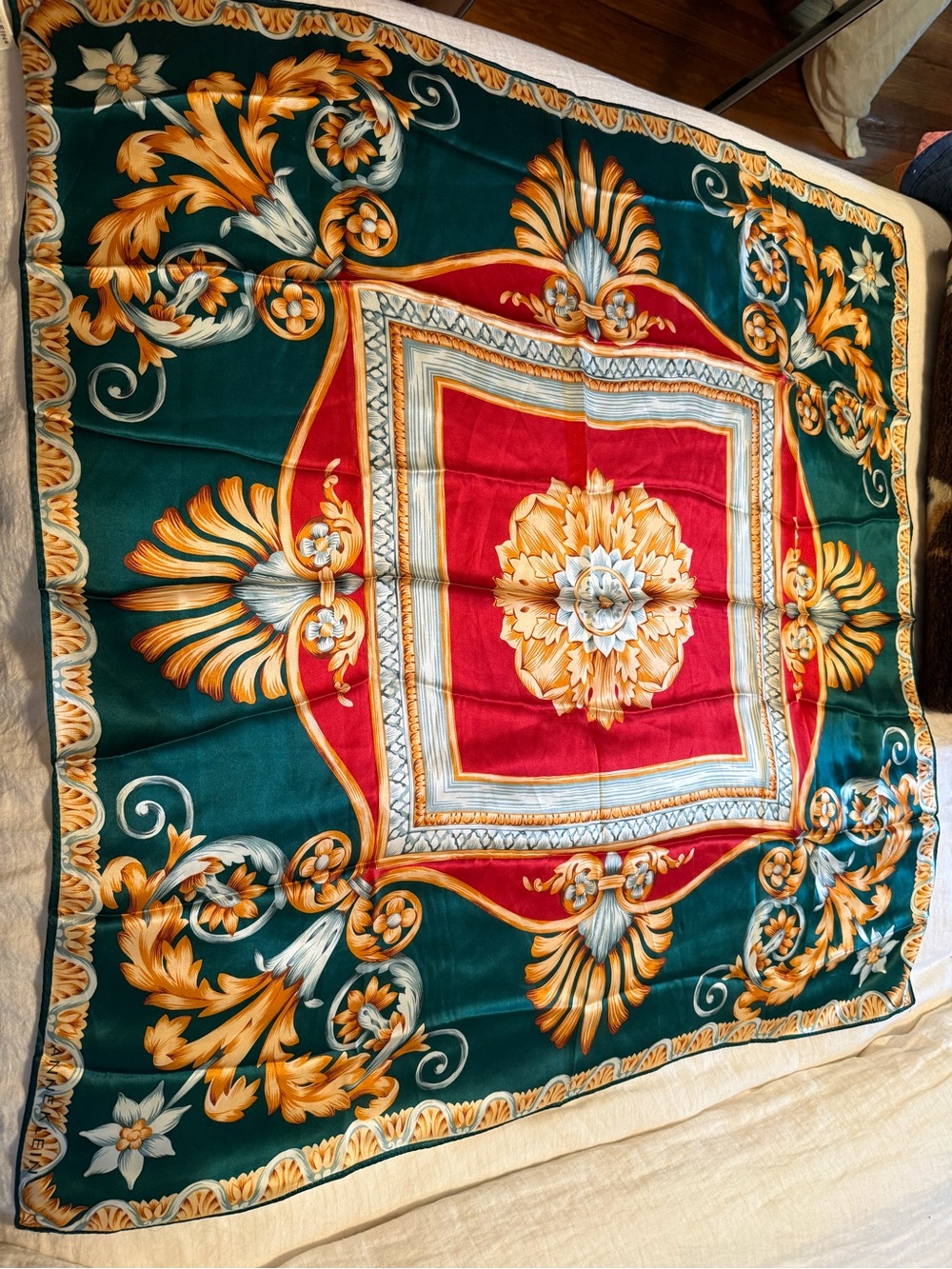 Anne Klein Silk Scarf XIICollection Square 34”x34”